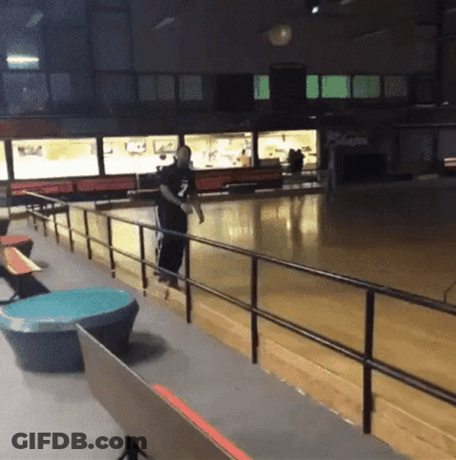 Smooth Roller Skating Tricks GIF