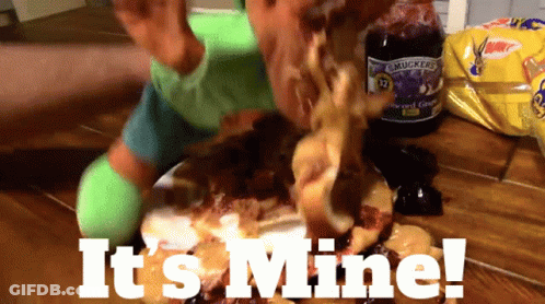 Smucker's Blueberry Flavored Grape Juice Bottle GIF
