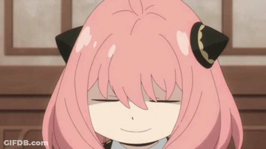 Smug Anya Forger Condescending Smile GIF