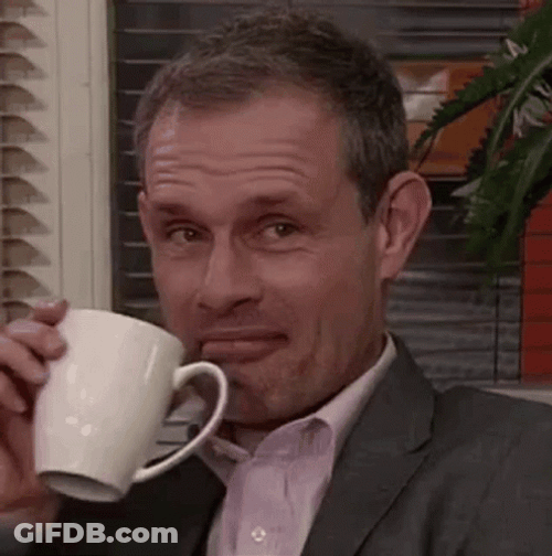 Smug Nick Tilsley GIF