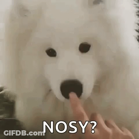 Smurf Holding Banana Asking What's Going On Over There GIF