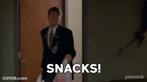 Snacks Kenneth Parcell GIF