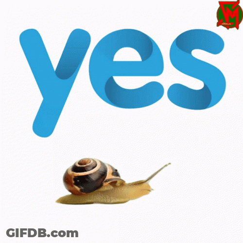 Snail Always Slow Mobile Art GIF