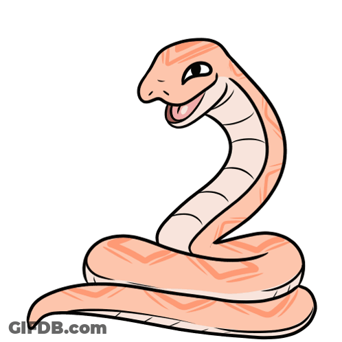 Snake With Mouth Wide Open GIF