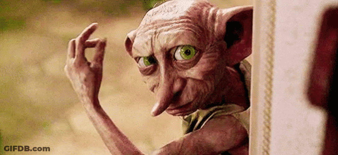 Snap Dobby Is Free GIF