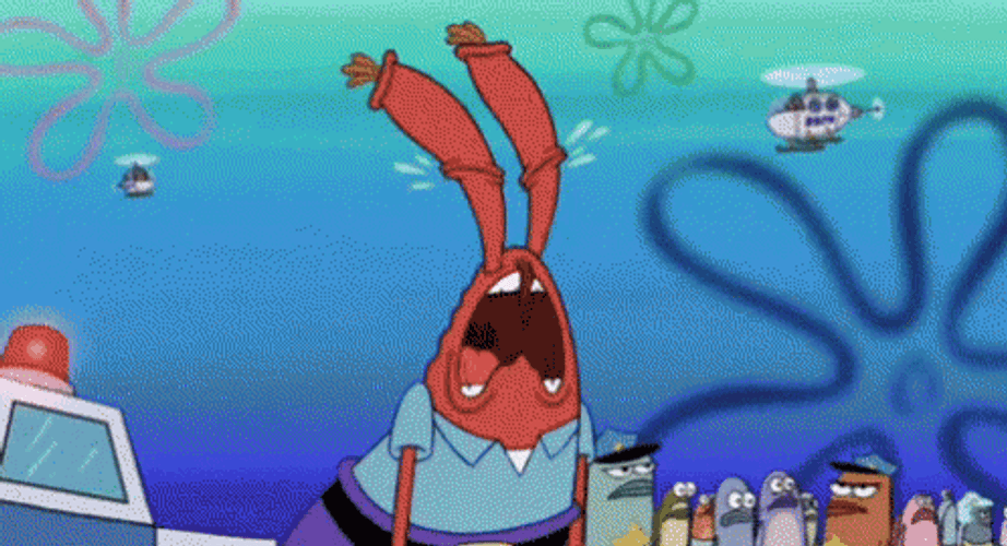 Snap Out Of It Slap Spongebob GIF