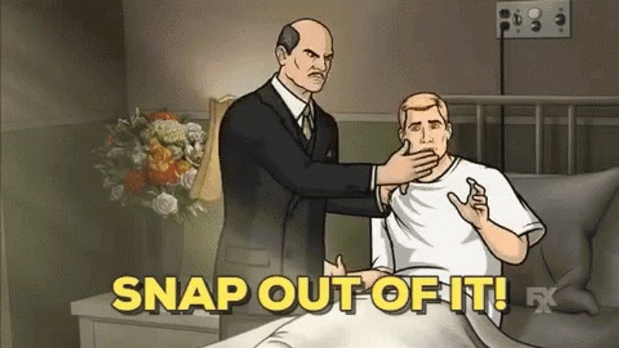 Snap Out Of It Slapping The Man GIF