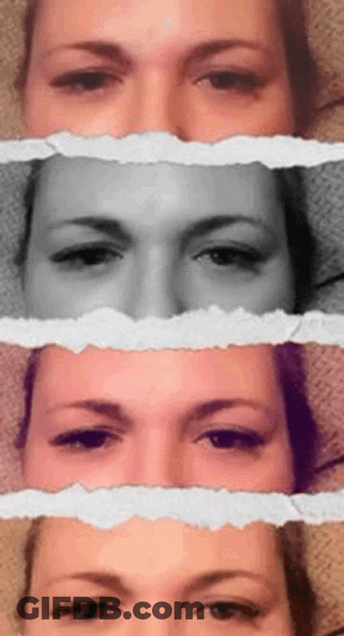 Snapchat Filter 4 Eye Brow Raise GIF