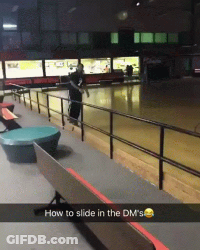 Snapchat Skateboarding How To Slide In The DMs GIF