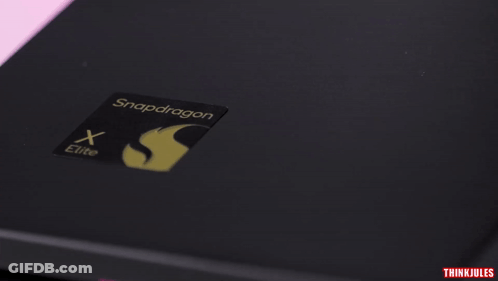 Snapdragon X Elite Sticker Close Up GIF