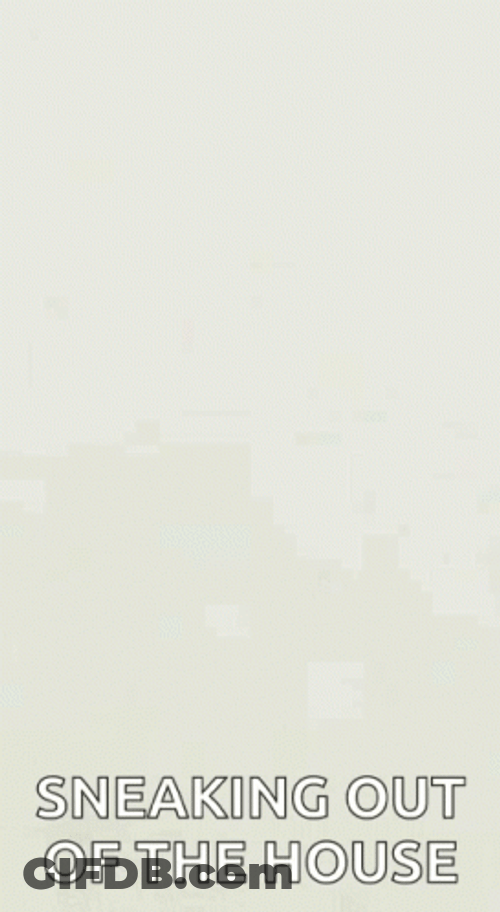 Sneak Out Daffy Duck GIF