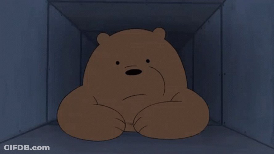 Sneak Out Grizz In The Vent GIF