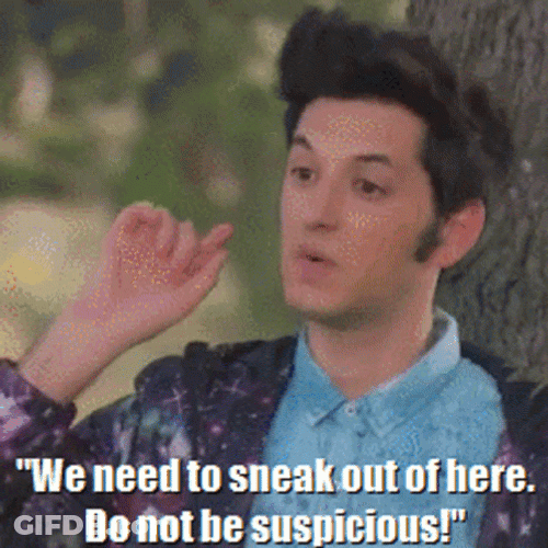 Sneak Out Jenny Slate GIF