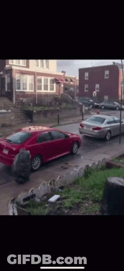 Sneak Out Wearing Trash Bag GIF