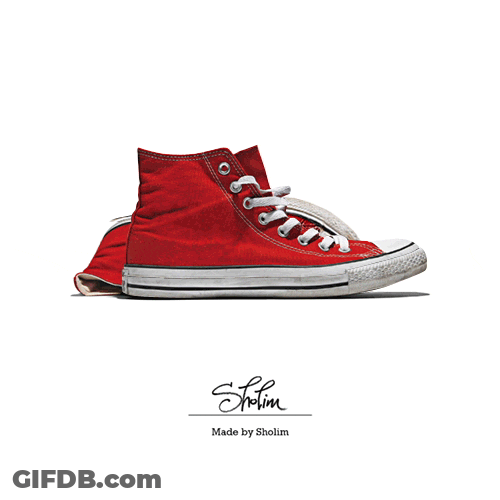 Sneaker Transforms GIF