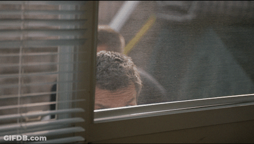 Sneaking  Nathan Fillion The Rookie TV Series GIF