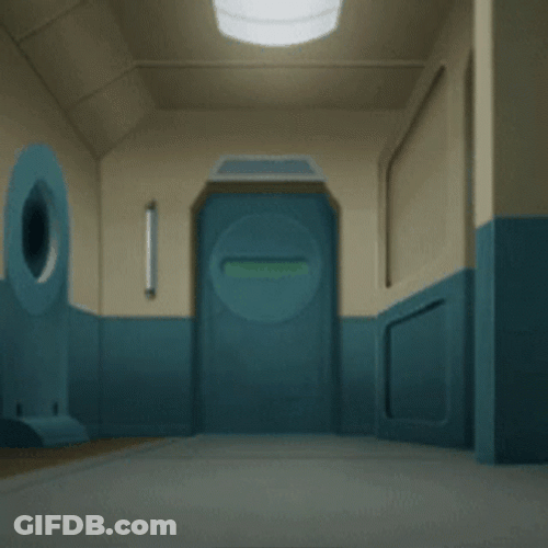 Sneaky Cartoon Characters GIF
