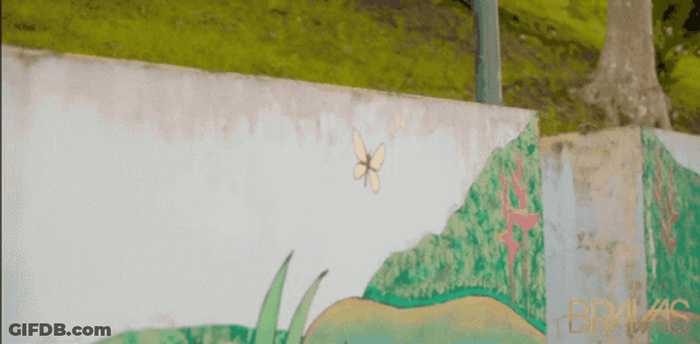 Sneaky Girl Outside GIF