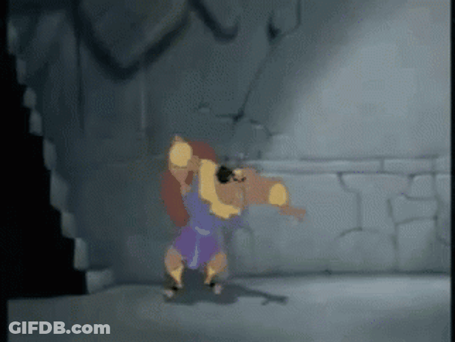 Sneaky Kronk Catoon Character GIF