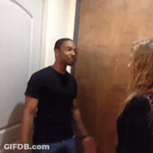 Sneaky Steal Yo Girl Kiss GIF