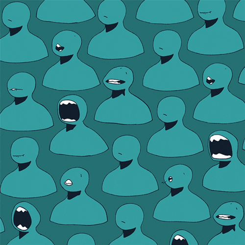 Sneeze Faces Animation GIF