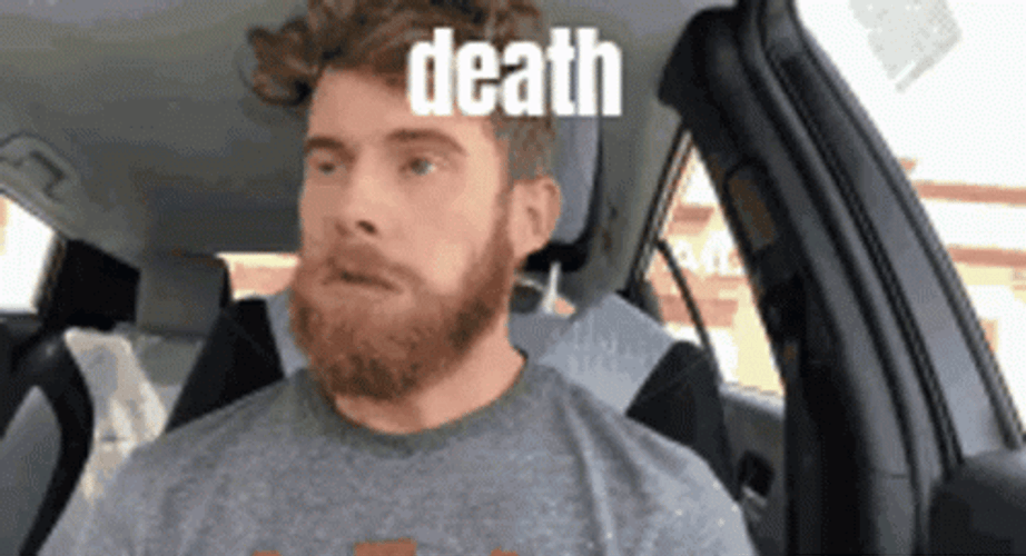 Sneezing Instant Death In Car GIF