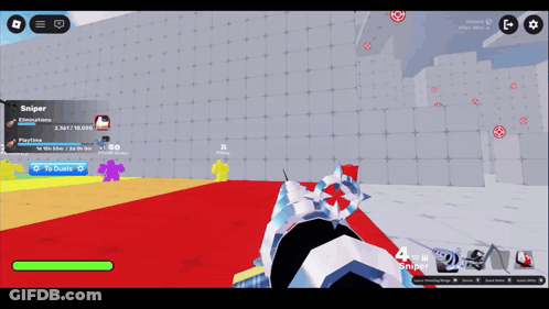 Sniper In Video Game GIF