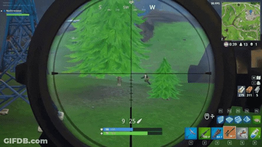 Sniper View Fortnite Meme GIF