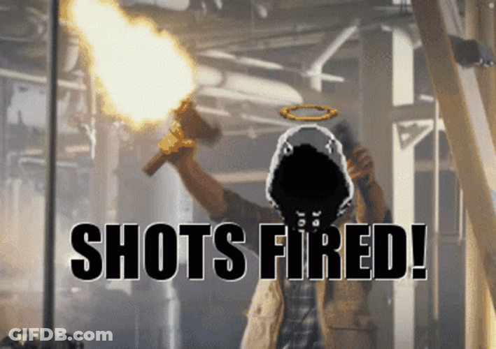 Snipping Demon Reface Shots Fired GIF