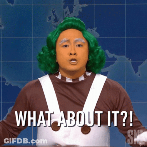 SNL Bowen Yang Imitates Oompa Loompa GIF