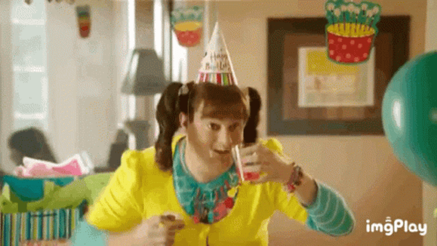 SNL Happy Birthday Drinks Bottoms Up GIF