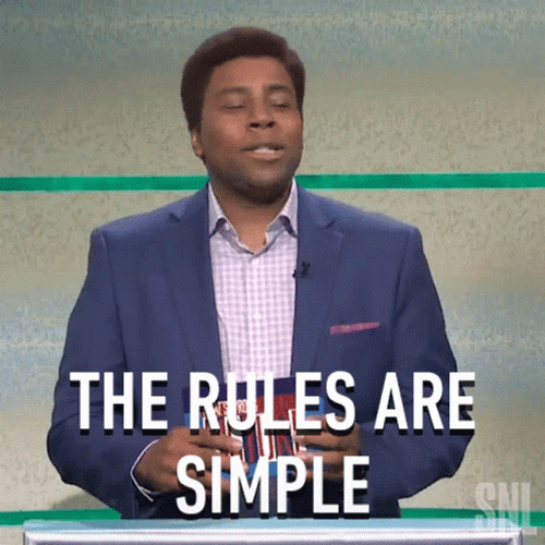 SNL Kenan Thompson Rules Are Simple GIF