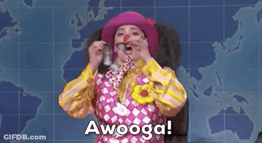 Snl Lady Awooga Costume GIF