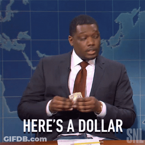 SNL Michael Che He Got Money GIF