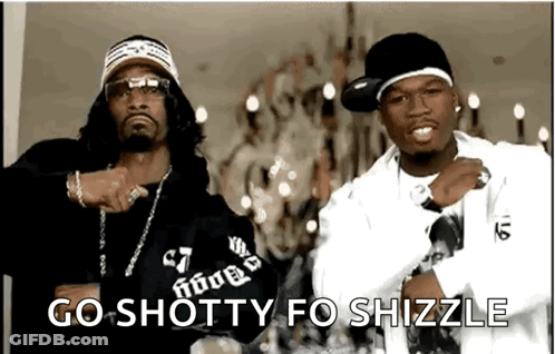 Snoop Dogg And 50 Cent Go Shotty Fo Shizzle GIF