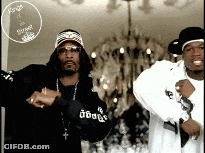 Snoop Dogg Dance Collaboration With 50 Cents GIF