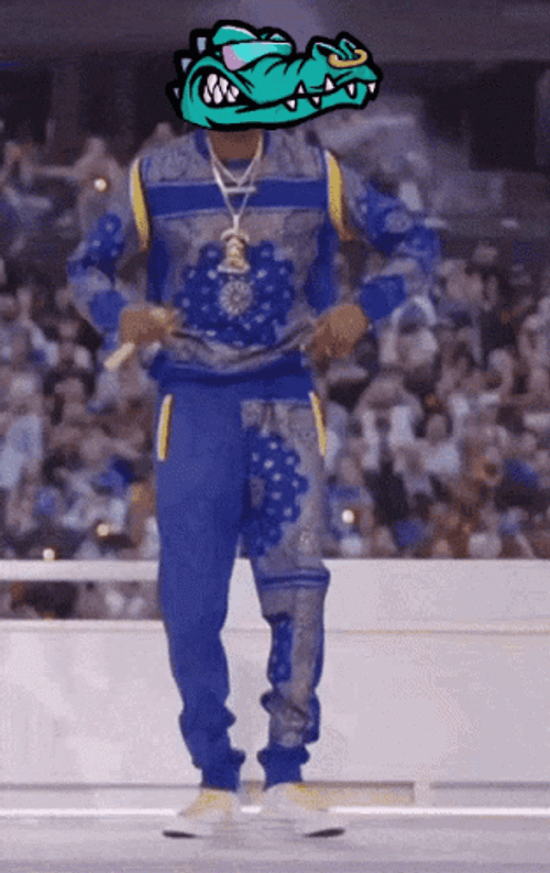 Snoop Dogg Dance Croc Face Swap GIF