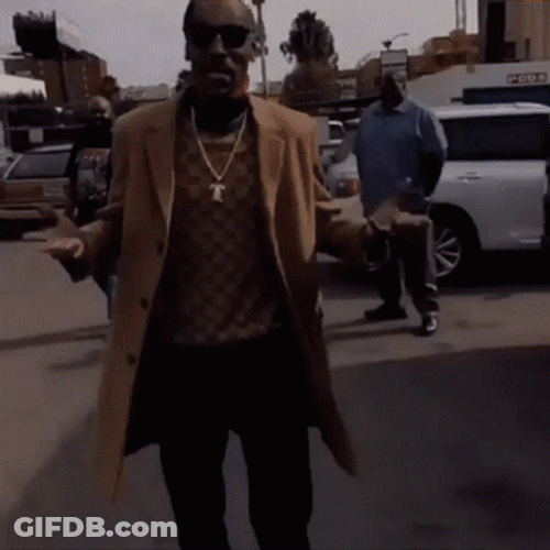 Snoop Dogg Dance Move On Street GIF