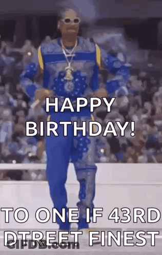 Snoop Dogg Dancing And Saying Happy Birthday GIF
