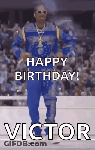 Snoop Dogg Dancing And Saying Happy Birthday Victor GIF