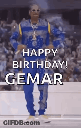 Snoop Dogg Dancing Happy Birthday Gemar GIF