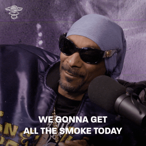 Snoop Dogg Get Smoking Today GIF