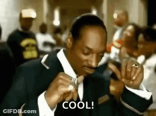 Snoop Dogg Holding Fork GIF