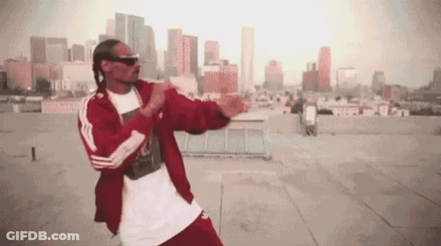 Snoop Dogg In Red Thats Hip Hop GIF
