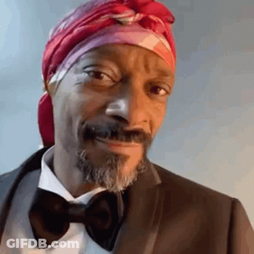 Snoop Dogg In Tuxedo And Head Scarf GIF