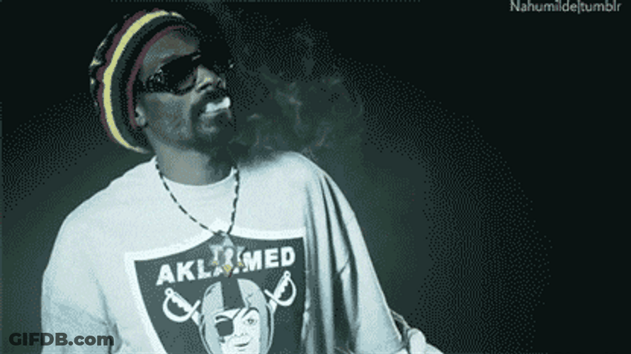 Snoop Dogg Inhaling Back Smoke GIF