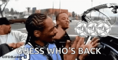 Snoop Dogg Is Sitting In The Driver 'S Seat Of A Car With A Group Of People . GIF