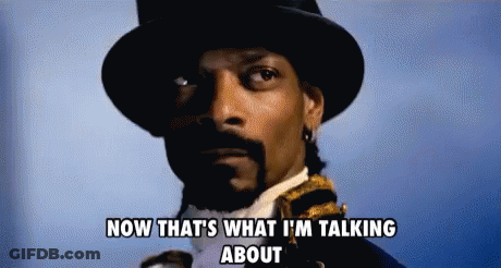 Snoop Dogg Is Wearing A Top Hat And Tie And Says Now That 'S What I 'M Talking About GIF