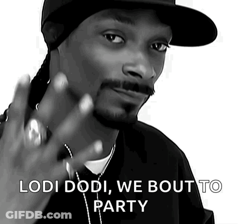 Snoop Dogg Lodi Dodi Party Black And White GIF