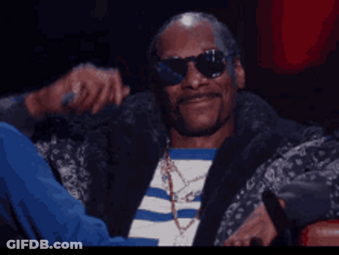 Snoop Dogg Removing Sun Glasses GIF